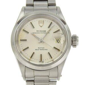 TUDOR Silver Princess Watches 7600/0 Oyster date cal.2555 SilverDia